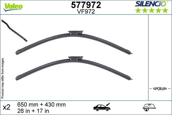 Lamela stergator 577972 VALEO